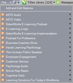 training audio and podcasts